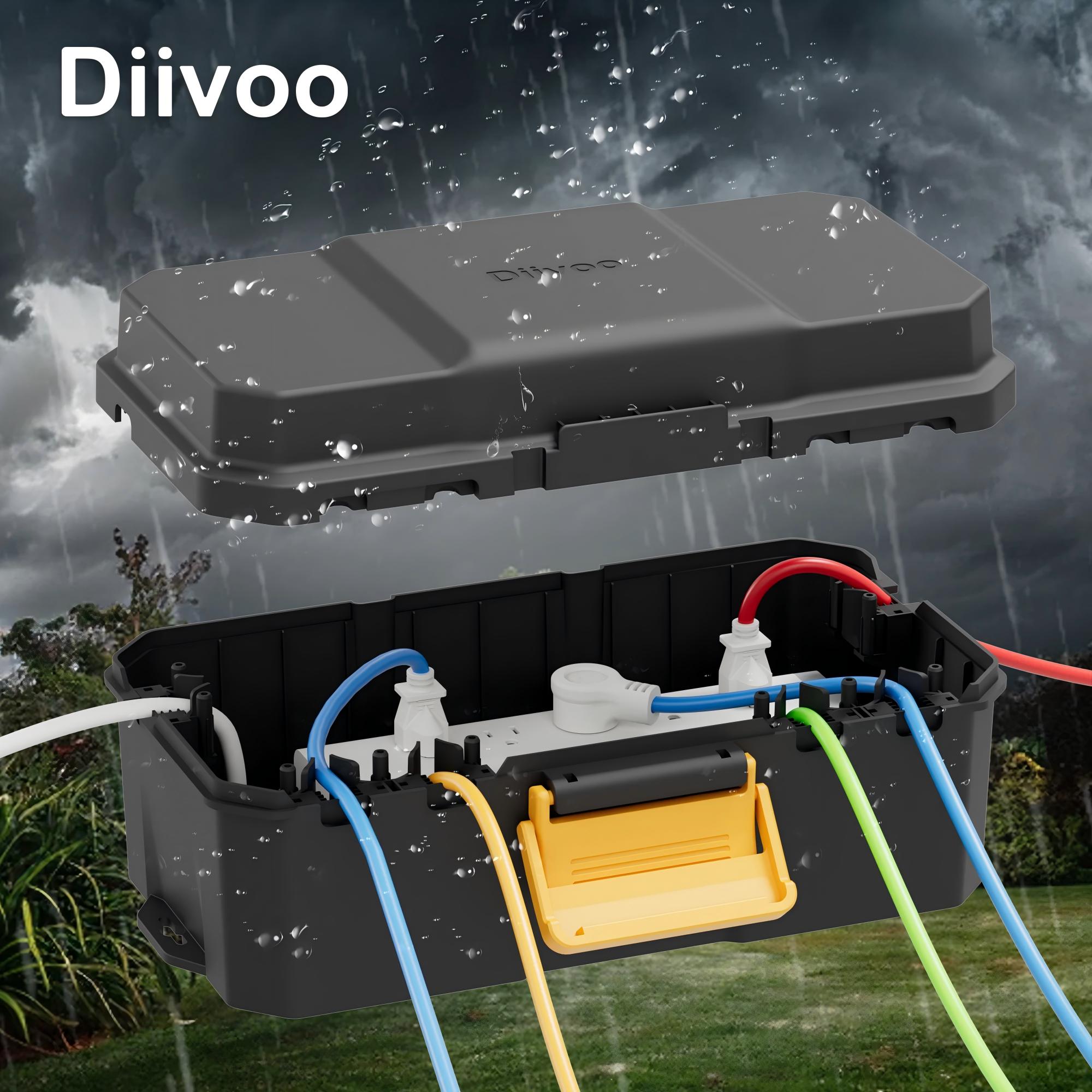 Power Tools Extension - Diivoo Waterproof Electrical Box Outside Cable