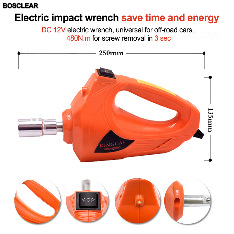 DC 12V 480N.m Electric impact  - Power Tools Organizer ulasan dan harga