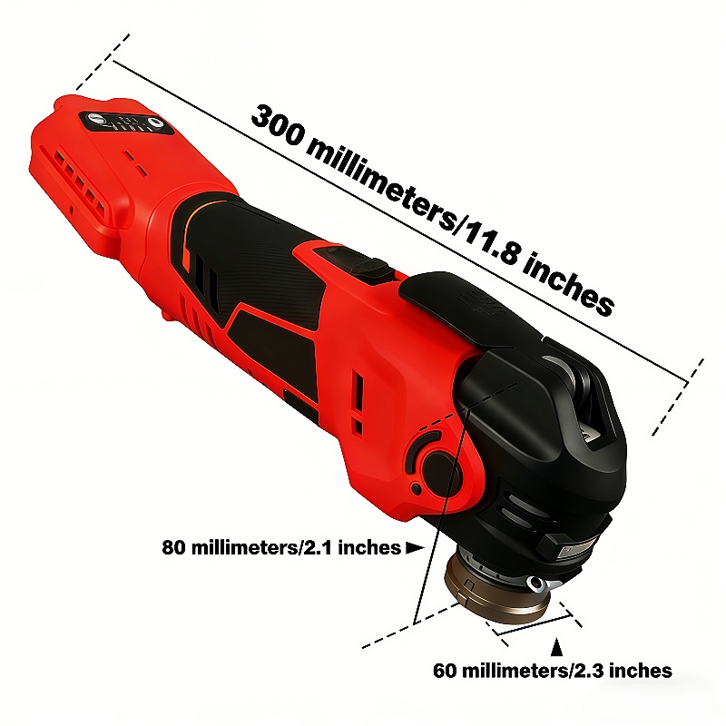 5-Speed Brushless Cordless Osc - Oscillating Multi Tool ulasan dan harga
