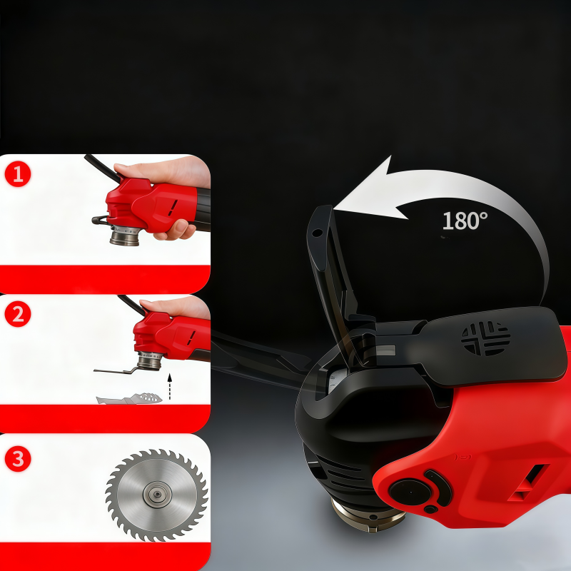 5-Speed Brushless Cordless Osc - Oscillating Multi Tool ulasan dan harga