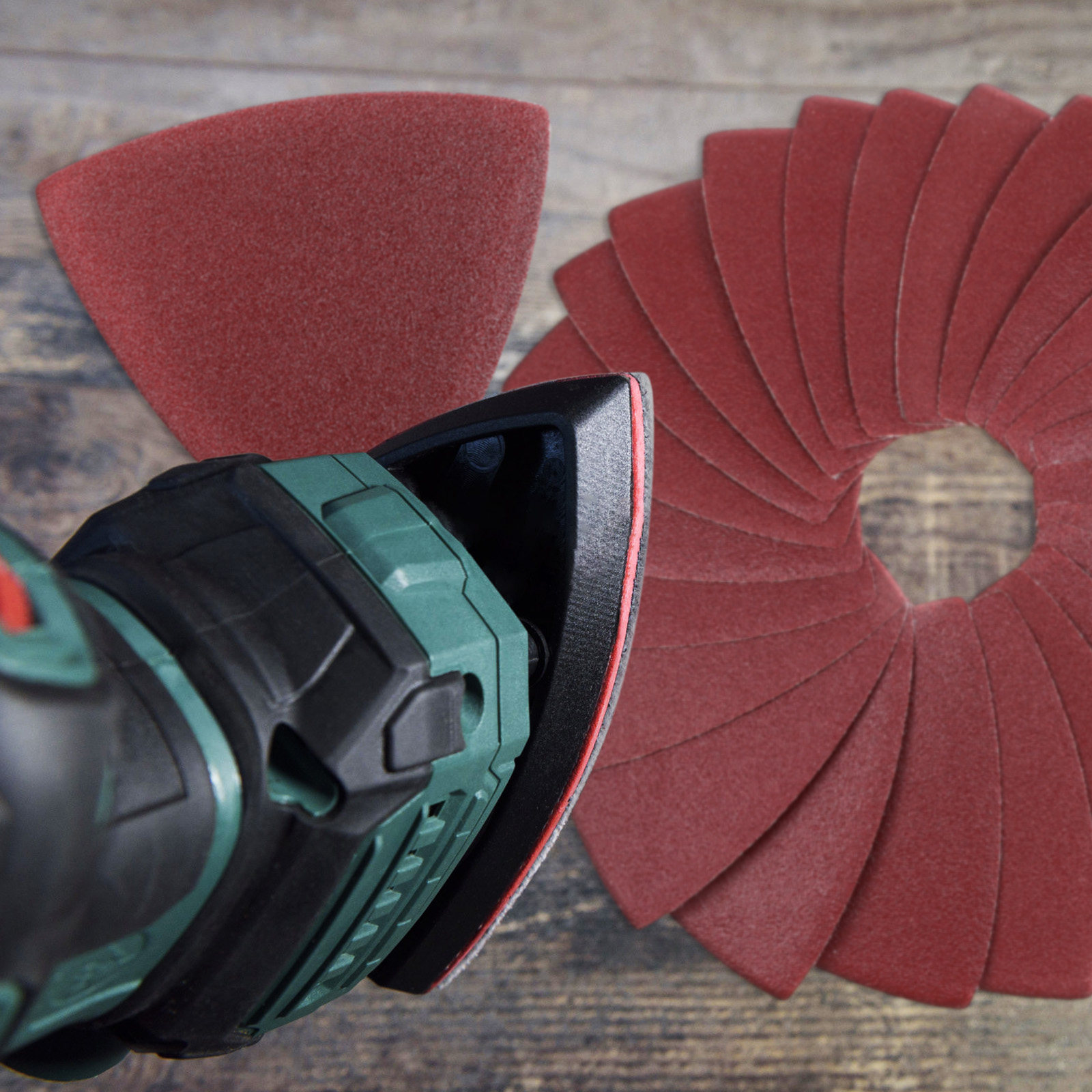 100Pcs Triangular Sanding Pads - Oscillating Multi Tool ulasan dan harga