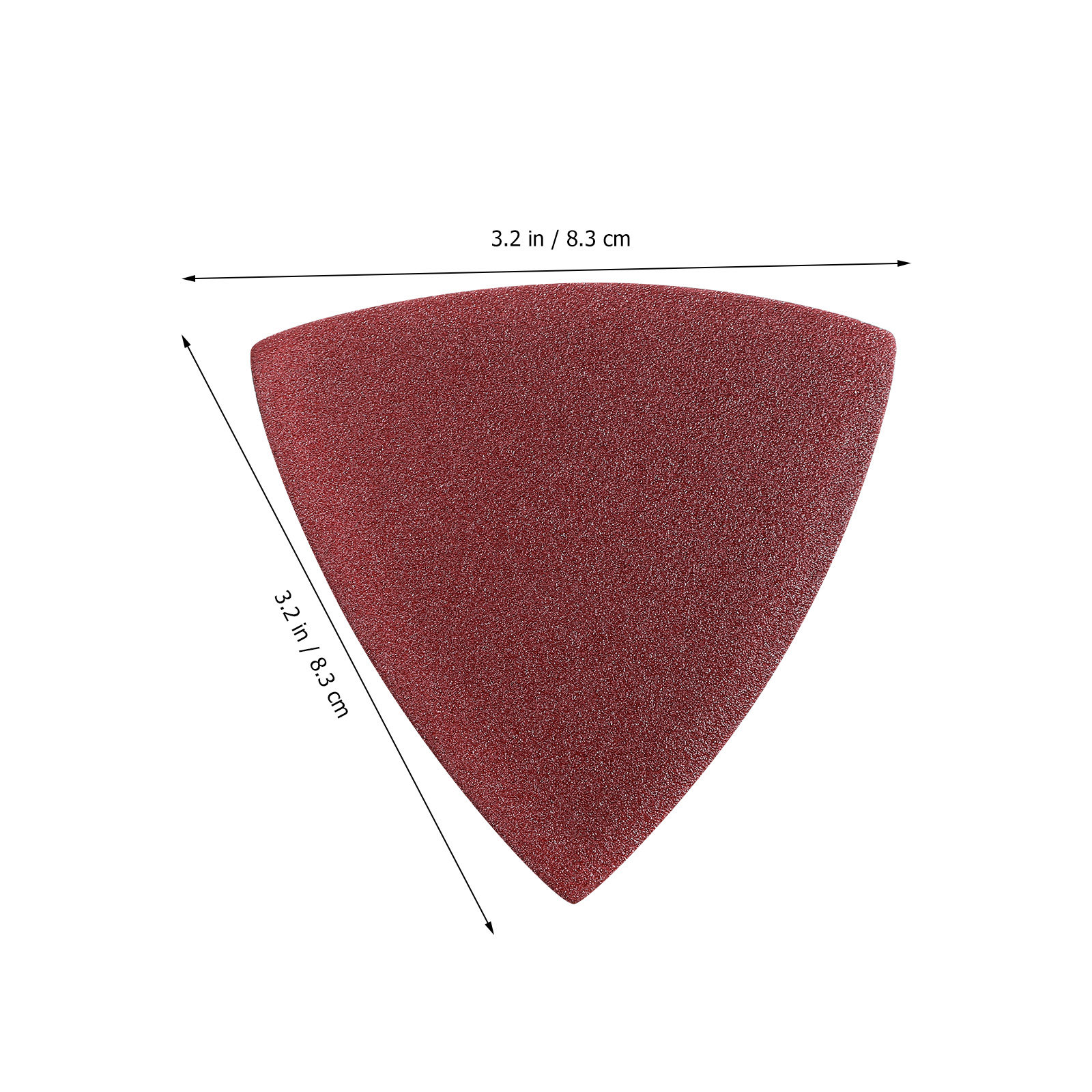 100Pcs Triangular Sanding Pads - Oscillating Multi Tool ulasan dan harga