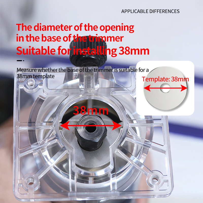 1PCS Trimmer Sample Guide Plat - Power Tools Guide ulasan dan harga