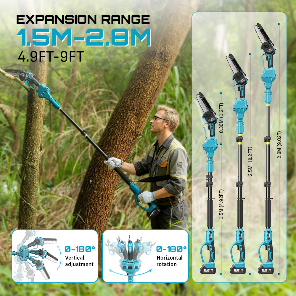 SEESII 3-in-1 Brushless Cordle - Power Tools Extension ulasan dan harga