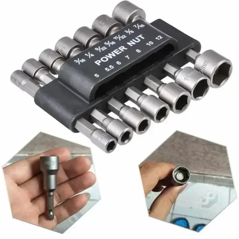 9/14Pcs Set Socket Wrench Powe - Power Tools Extension ulasan dan harga
