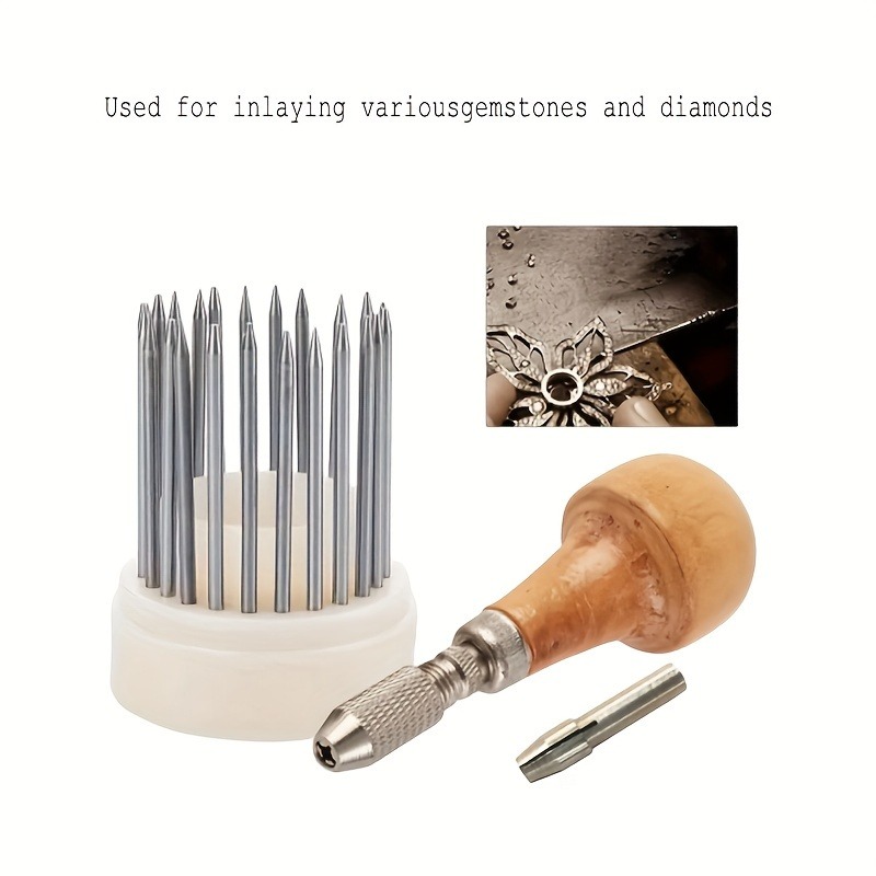 1Set Diamond Gem Setting Tool  - Power Tools You Need ulasan dan harga