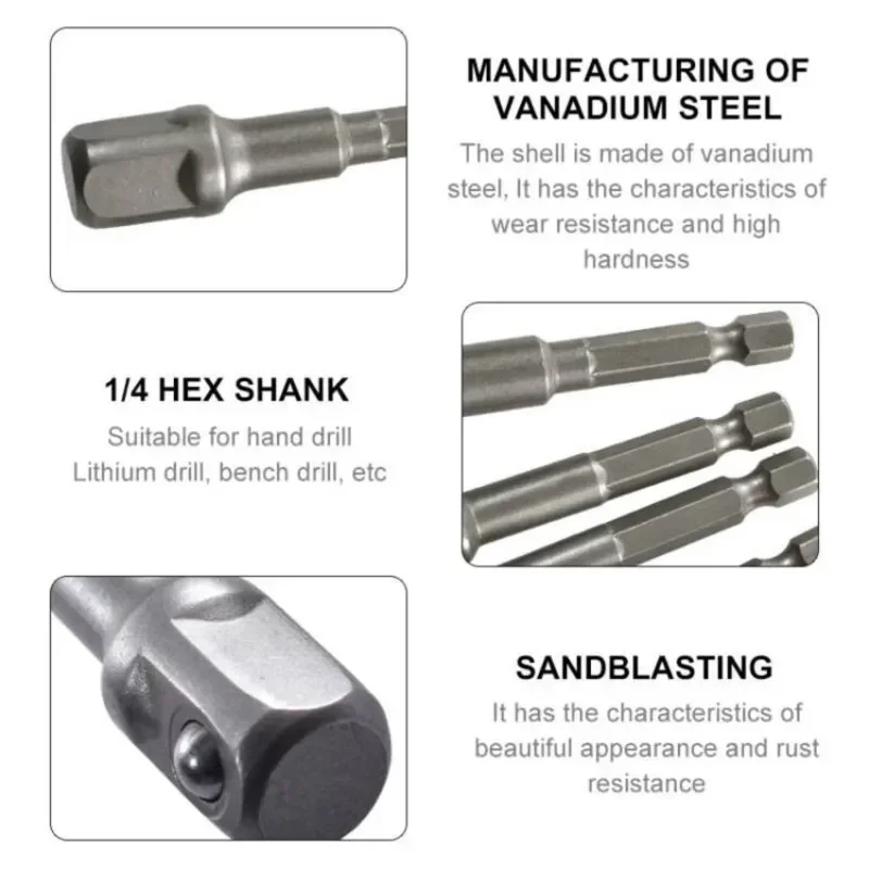 1/4 3/8 1/2 Quot  Hex Power Dr - Power Tools Quotes ulasan dan harga